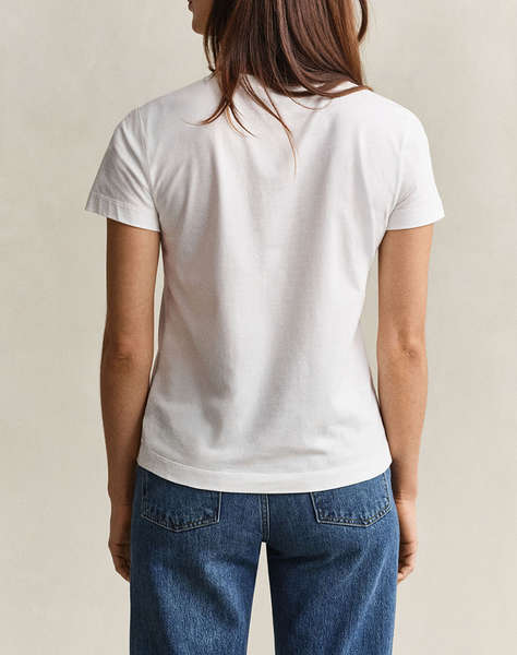 GANT БЛУЗА С КЪС РЪКАВ REG SHIELD SS T-SHIRT