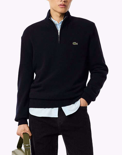 LACOSTE ПУЛОВЕР С ДЪЛЪГ РЪКАВ SWEATER