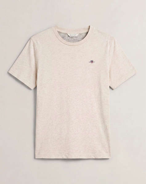 GANT БЛУЗА С КЪС РЪКАВ REG SHIELD SS T-SHIRT