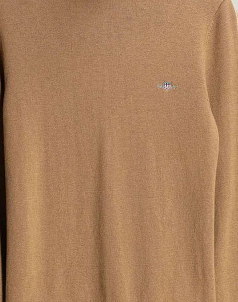 GANT ПУЛОВЕР С ДЪЛЪГ РЪКАВ WOOL COTTON TURTLENECK