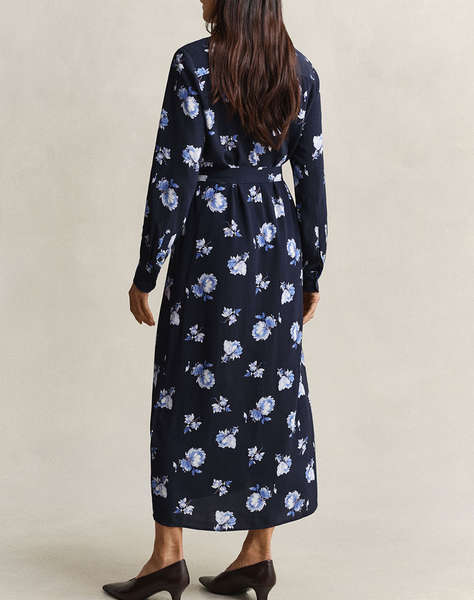 GANT РОКЛЯ FLORAL PRINTED FLUID SHIRT DRESS