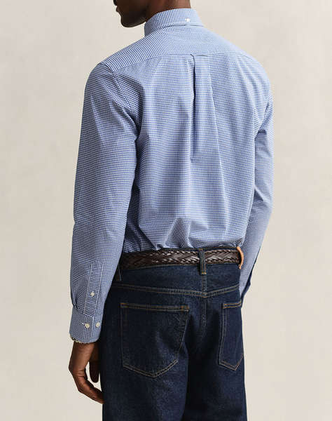 GANT РИЗА С ДЪЛЪГ РЪКАВ REG CLASSIC POPLIN GINGHAM SHIRT