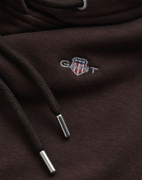 GANT СУИТШЪРТ С ДЪЛЪГ РЪКАВ SHIELD HOODIE
