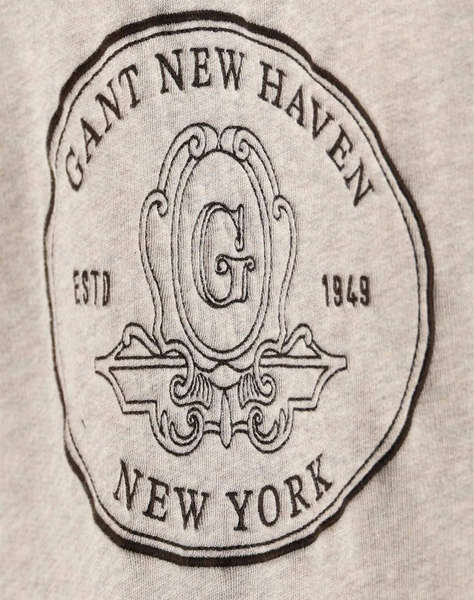 GANT СУИТШЪРТ С ДЪЛЪГ РЪКАВ GRAPHIC C-NECK SWEAT