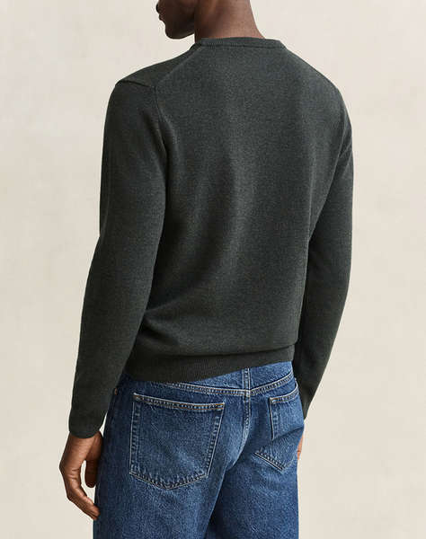 GANT ПУЛОВЕР С ДЪЛЪГ РЪКАВ SUPERFINE LAMBSWOOL C-NECK