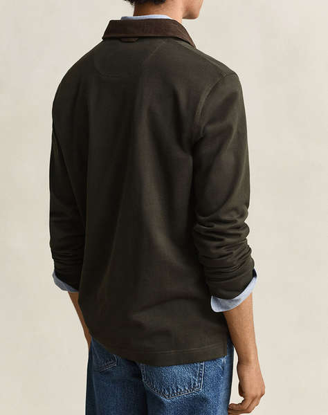 GANT БЛУЗА С ДЪЛЪГ РЪКАВ CORD COLLAR RUGGER