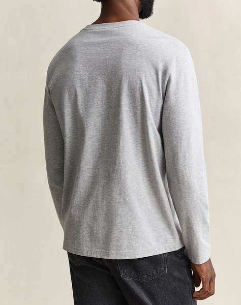 GANT БЛУЗА С ДЪЛЪГ РЪКАВ REG SHIELD LS T-SHIRT