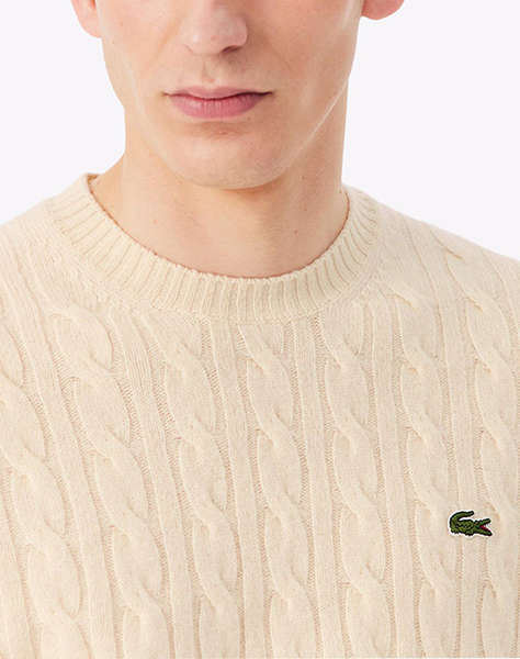 LACOSTE ПУЛОВЕР С ДЪЛЪГ РЪКАВ SWEATER