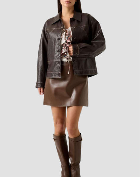 GUESS DENISE TOKYO PU JACKET ЯКЕ ЗА ЖЕНИ