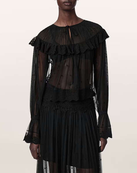 ALL SAINTS TRIXIE LACE TOP