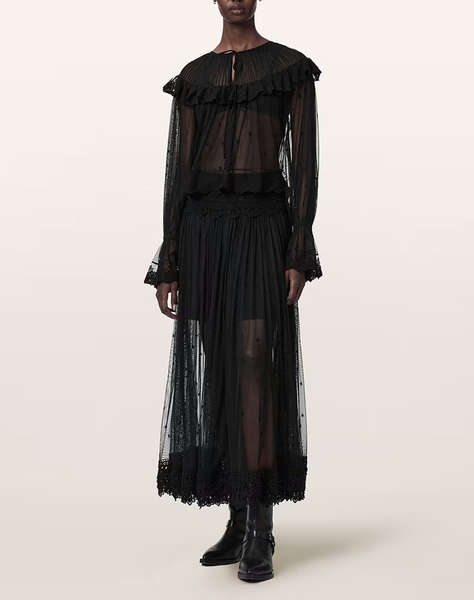 ALL SAINTS TRIXIE LACE TOP