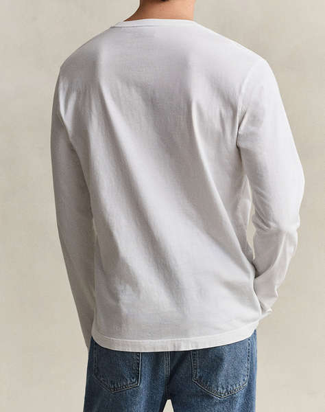 GANT БЛУЗА С ДЪЛЪГ РЪКАВ REG SHIELD LS T-SHIRT