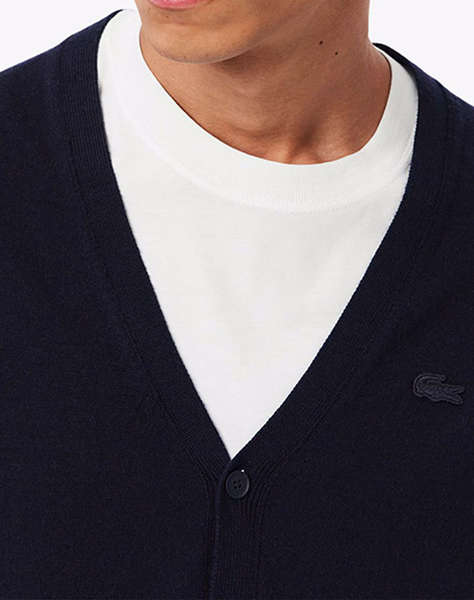LACOSTE ПУЛОВЕР С ДЪЛЪГ РЪКАВ SWEATER