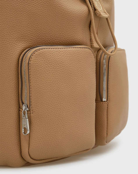 CALVIN KLEIN JEANS WEBBING STRAP FLAP Bï»¿ACKPACK