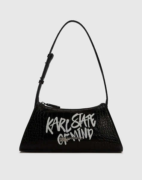 KARL LAGERFELD JEANS KLJ LOGO SM SHOULDER BAG QUOTE