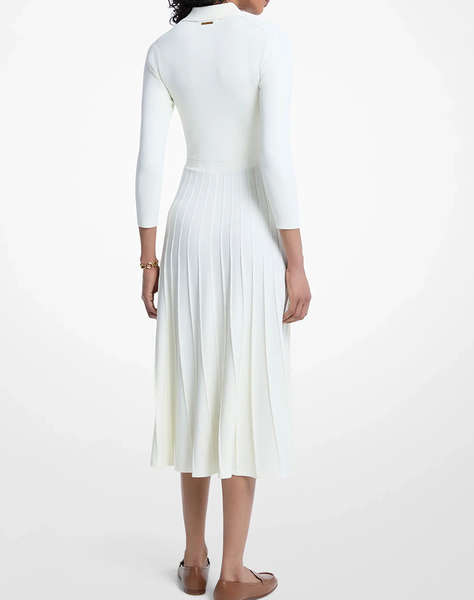 MICHAEL KORS POLO FLARE MIDI DRESS