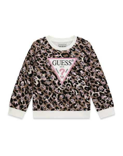 GUESS LS ACTIVE TOP СУИТШЪРТ ЗА ДЕЦА GIRL
