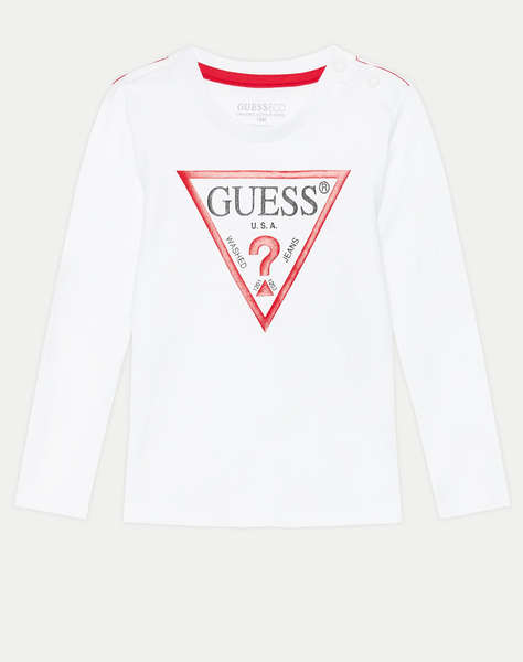 GUESS LS T-SHIRT_CORE БЛУЗА ЗА ДЕЦА BOY