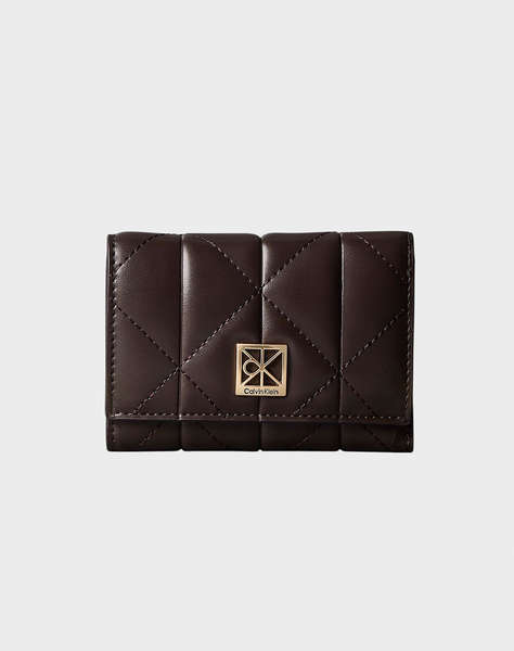 CALVIN KLEIN JEANS QUILT ZIP BILL FOLD