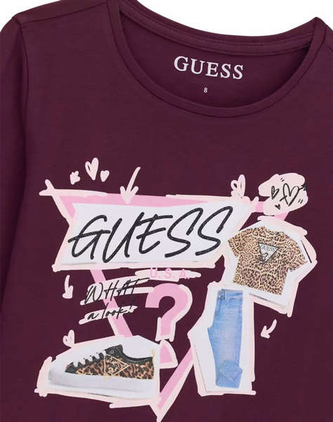 GUESS LS T-SHIRT БЛУЗА ЗА ДЕЦА GIRL