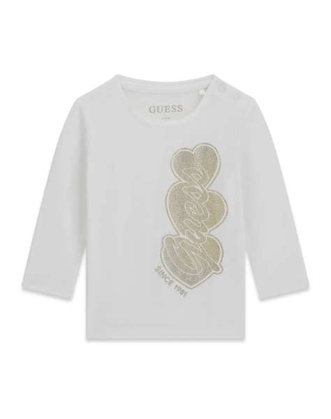 GUESS LS T-SHIRT_LOGO БЛУЗА ЗА ДЕЦА GIRL
