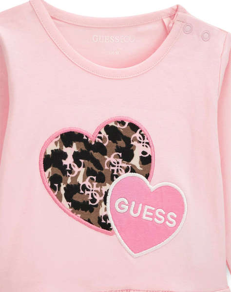 GUESS SET LS T-SHIRT+LEGGINGS КОМПЛЕКТ ЗА ДЕЦА GIRL