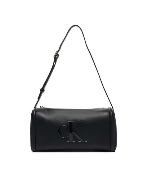 CALVIN KLEIN JEANS BOLD CK SLOUCHY SHOULDER BAG