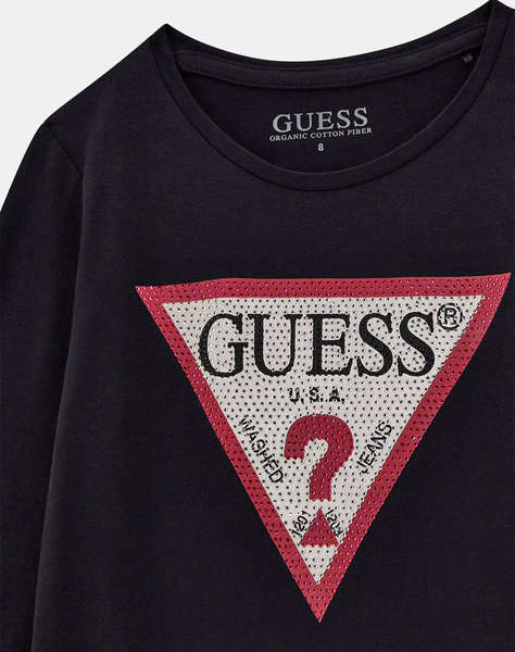 GUESS LS T-SHIRT БЛУЗА ЗА ДЕЦА GIRL