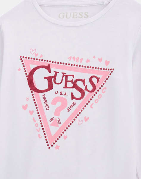 GUESS LS T-SHIRT_LOGO БЛУЗА ЗА ДЕЦА GIRL