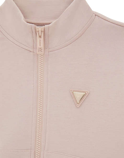 GUESS LS ACTIVE TOP W/ZIP_MINI ME СУИТШЪРТ ЗА ДЕЦА GIRL