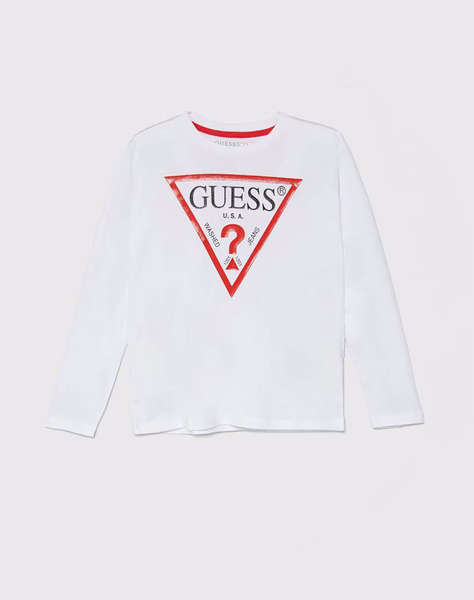 GUESS LS T-SHIRT_CORE БЛУЗА ЗА ДЕЦА BOY