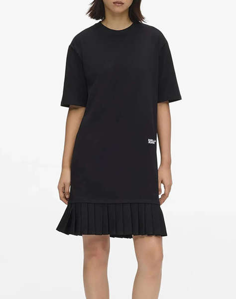 KARL LAGERFELD JEANS KLJ TEE DRESS WITH PLEATS