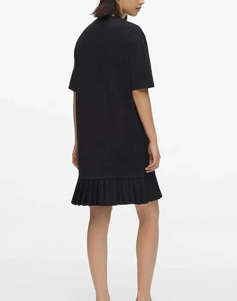 KARL LAGERFELD JEANS KLJ TEE DRESS WITH PLEATS