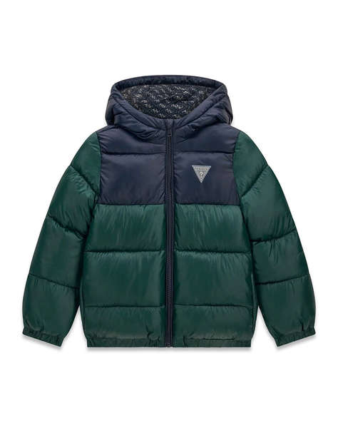 GUESS POLYESTER HOODED LS PUFFER JAC ЯКЕ ЗА ДЕЦА BOY
