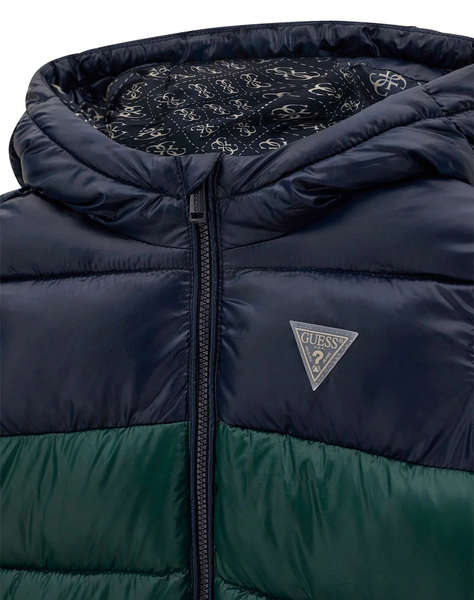 GUESS POLYESTER HOODED LS PUFFER JAC ЯКЕ ЗА ДЕЦА BOY