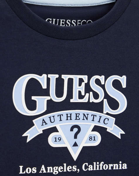 GUESS LS T-SHIRT_LOGO БЛУЗА ЗА ДЕЦА BOY