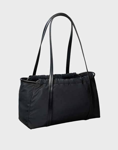 CALVIN KLEIN JEANS NYLON DRAWSTRING SATCHEL BAG