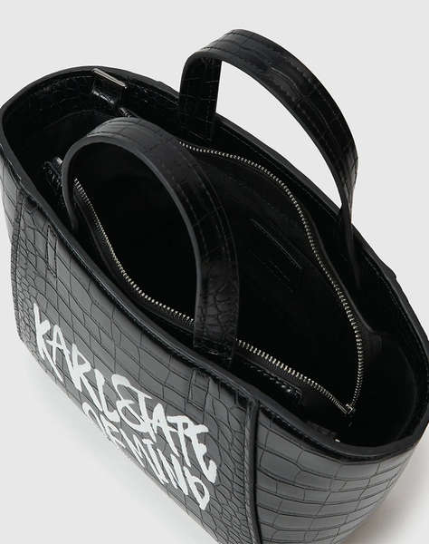 KARL LAGERFELD JEANS KLJ LOGO MINI TOTE QUOTE