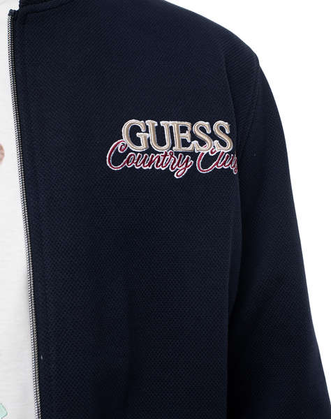 GUESS LS ZIPPER DETAILED SWEAT JACKE СУИТШЪРТ ЗА МЪЖЕ