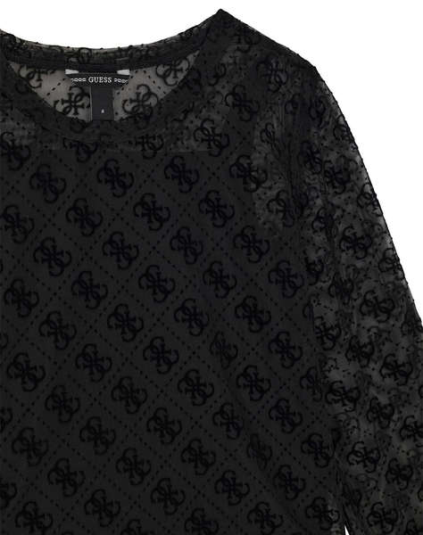 GUESS MESH LS T-SHIRT БЛУЗА ЗА ДЕЦА GIRL