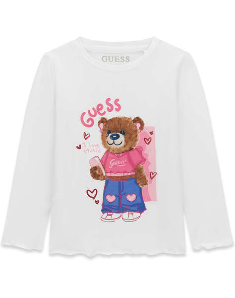 GUESS LS T-SHIRT БЛУЗА ЗА ДЕЦА GIRL