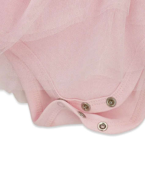 GUESS MIXED FABRIC LS DRESS BODYSUIT ГАЩЕРИЗОН ЗА ДЕЦА GIRL