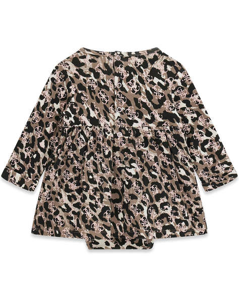 GUESS INTERLOCK LS DRESS BODYSUIT ГАЩЕРИЗОН ЗА ДЕЦА GIRL