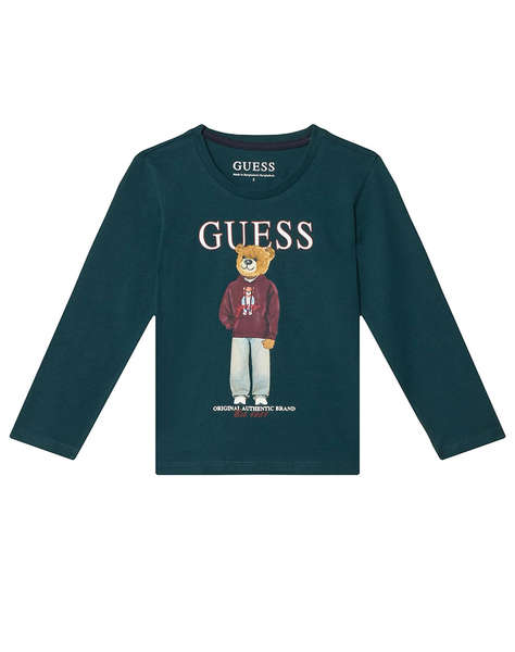 GUESS LS T-SHIRT БЛУЗА ЗА ДЕЦА BOY