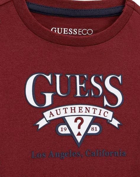 GUESS LS T-SHIRT_LOGO БЛУЗА ЗА ДЕЦА BOY