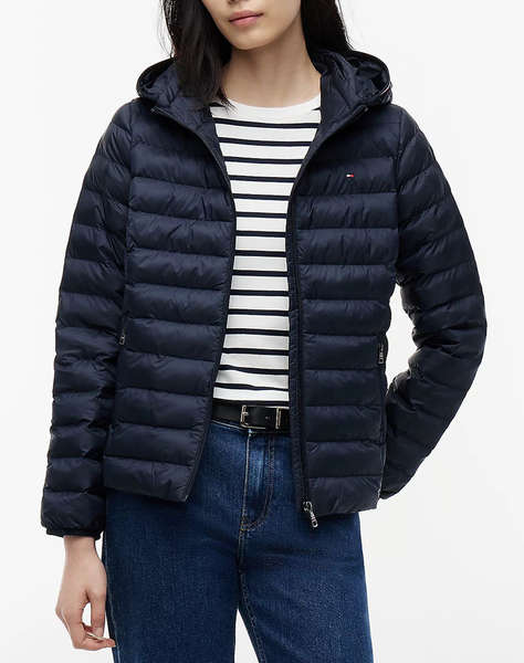 TOMMY HILFIGER LW PADDED GLOBAL STRIPE JACKET