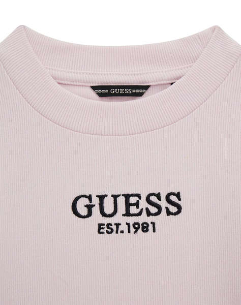 GUESS STRETCH RIB LS T-SHIRT БЛУЗА ЗА ДЕЦА GIRL