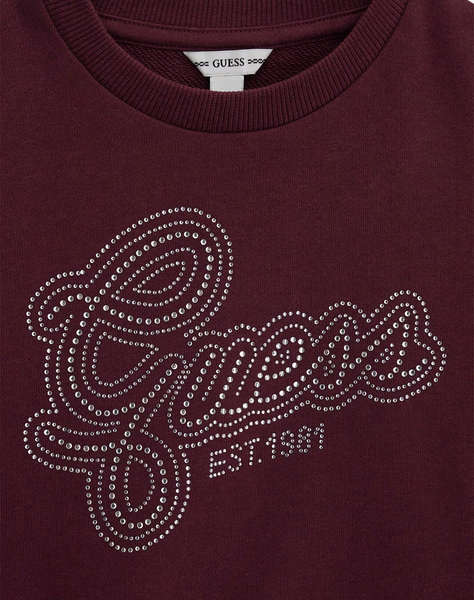 GUESS LS ACTIVE TOP СУИТШЪРТ ЗА ДЕЦА GIRL