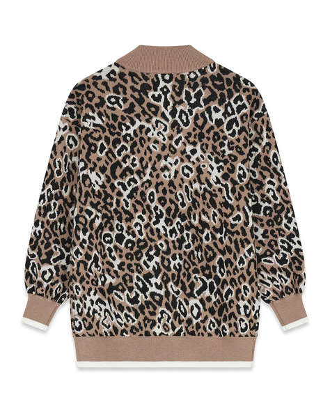 GUESS LS LEOPARD CARDIGAN БЛУЗА ЗА ДЕЦА GIRL