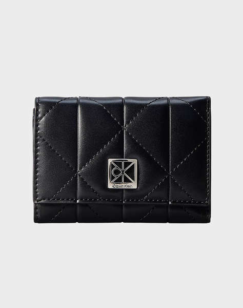CALVIN KLEIN JEANS QUILT ZIP BILL FOLD